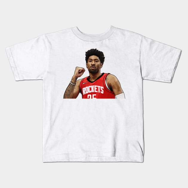 Christian Wood | Houston Rockets Kids T-Shirt by ActualFactual